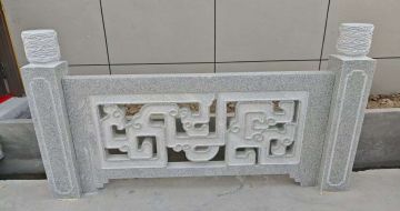 安庆芝麻白河道栏杆 桥栏杆