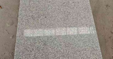 安庆芝麻白光面毛板