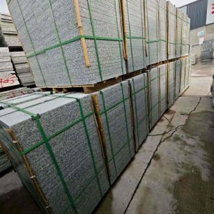 安庆芝麻白地铺版 石材地铺石