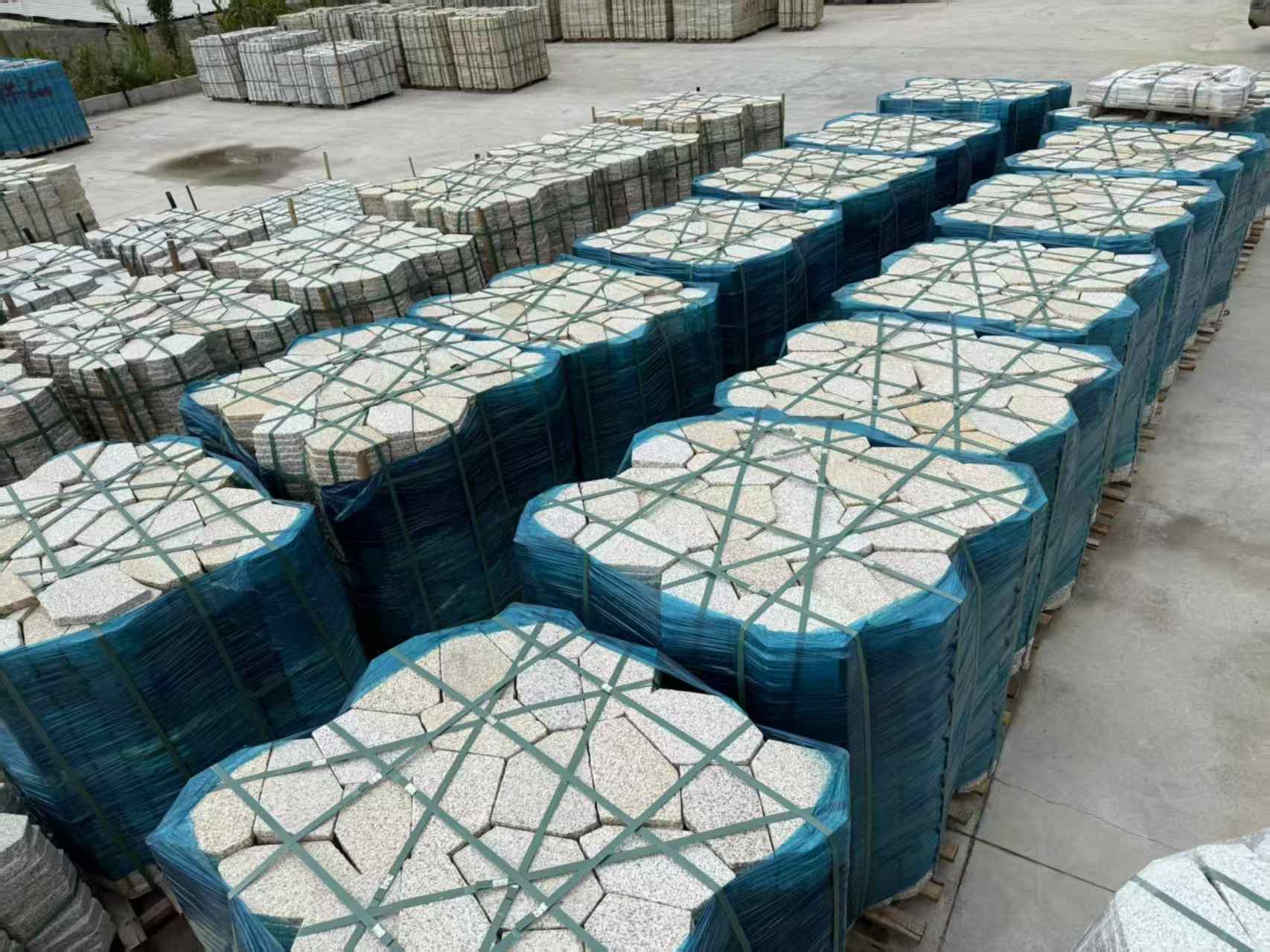 安庆黄金麻冰裂纹 碎拼