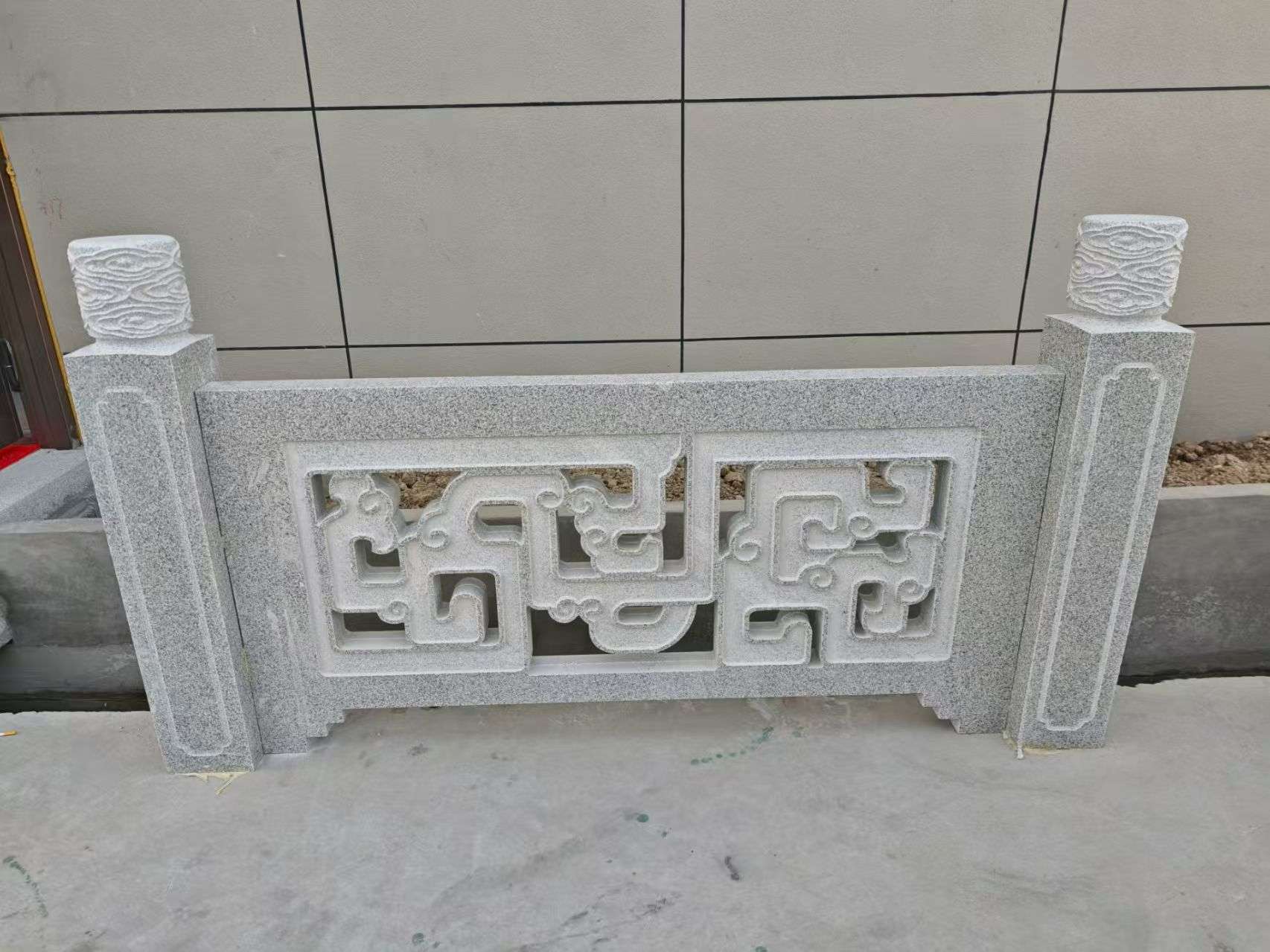 安庆芝麻白河道栏杆 桥栏杆